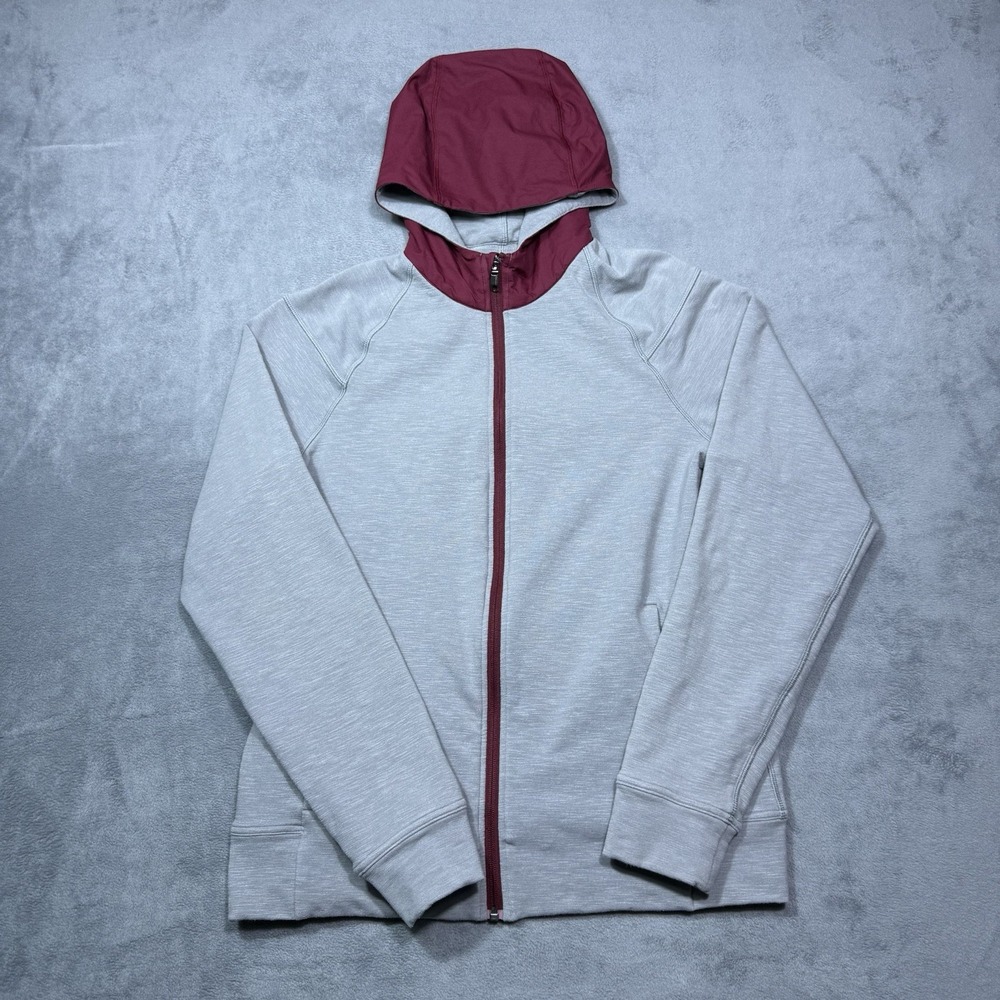 Lululemon Hoodie Mens M Scuba Fullzip Performance Stretch Colorblock Athleisure